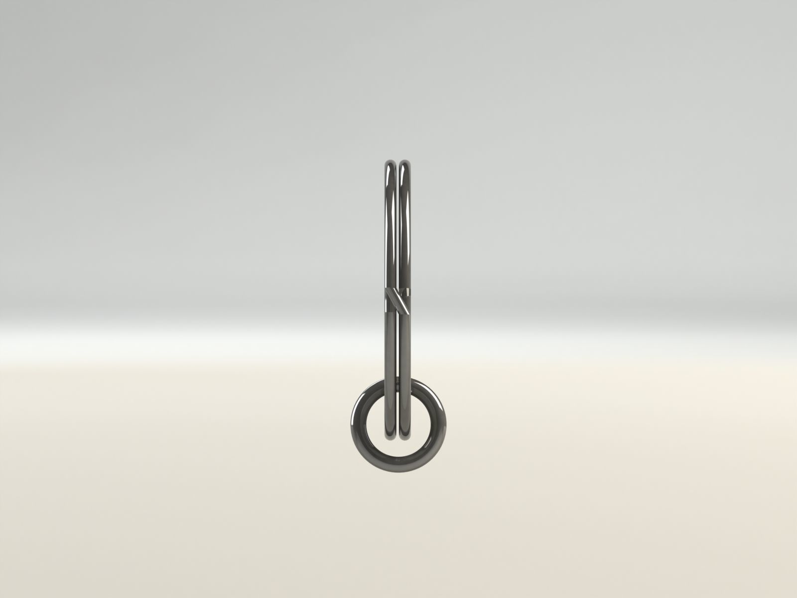 rinnegan keychain 3D print model_6