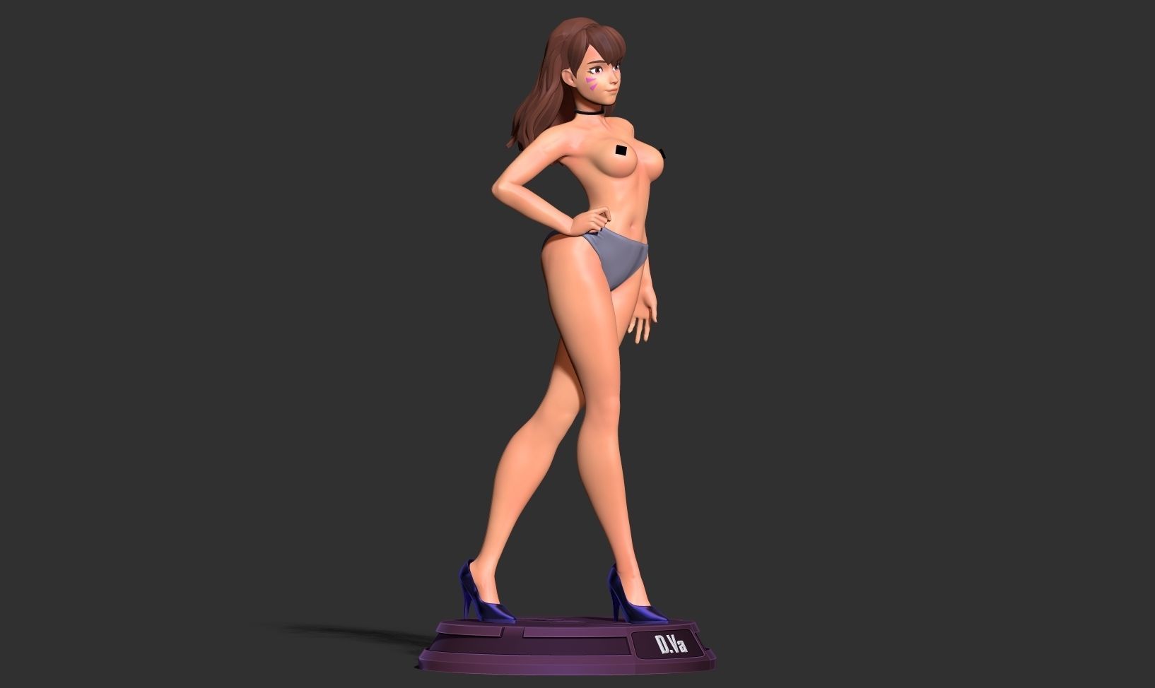 DVa version 2 - Fanart 3D print model_16