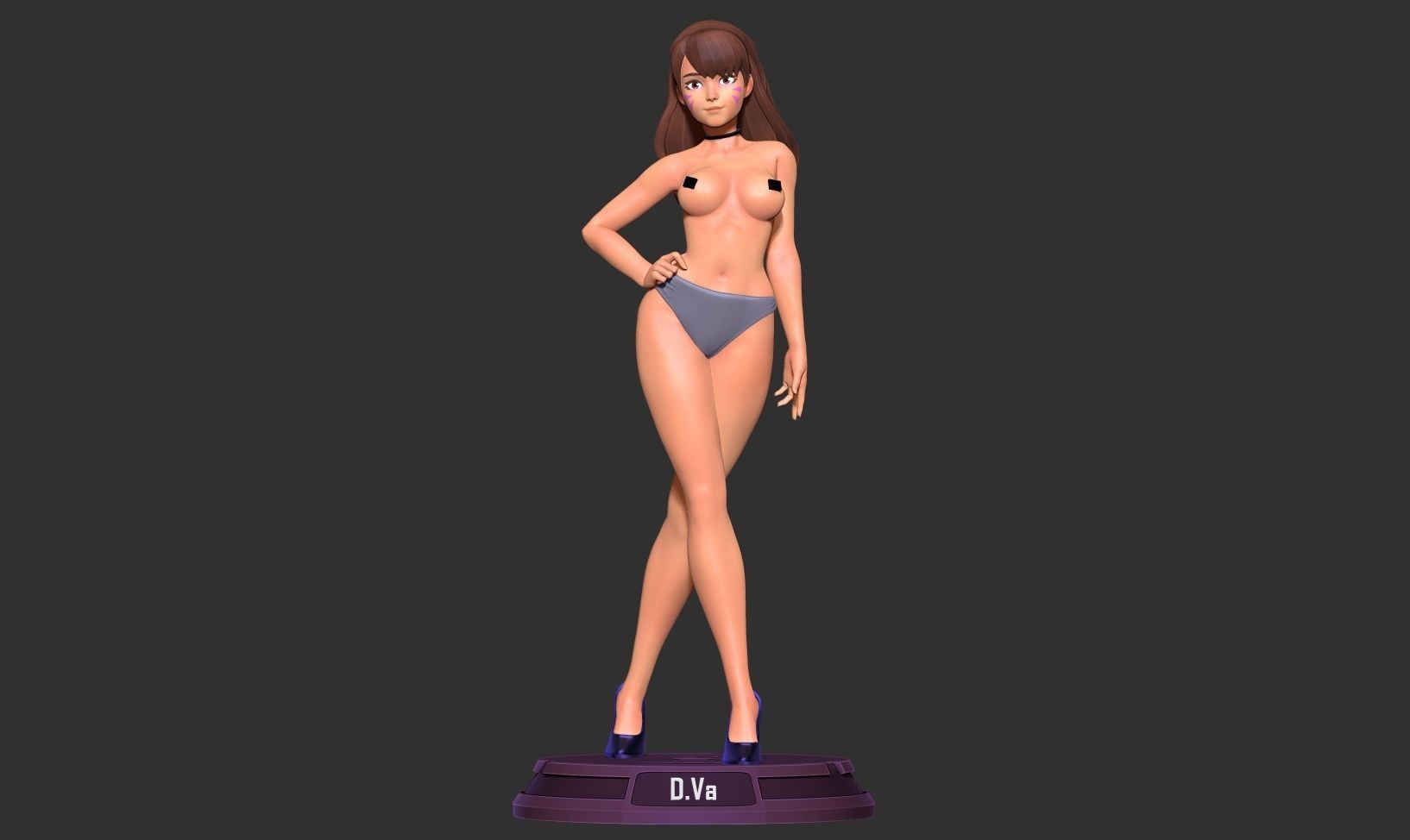 DVa version 2 - Fanart 3D print model_12