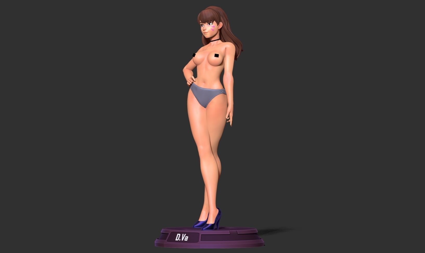 DVa version 2 - Fanart 3D print model_14