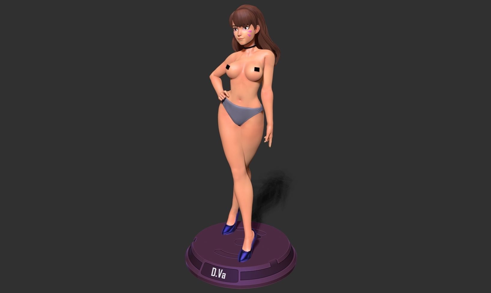 DVa version 2 - Fanart 3D print model_20