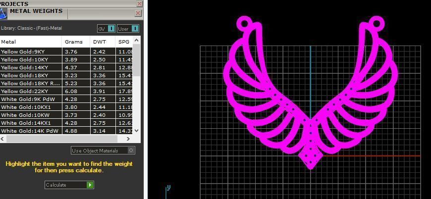 phoenix pendant  3D print model_5