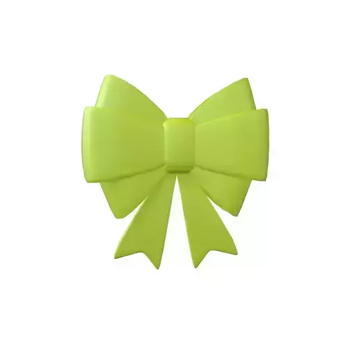 Cartoon Ribbon Bow v1 002