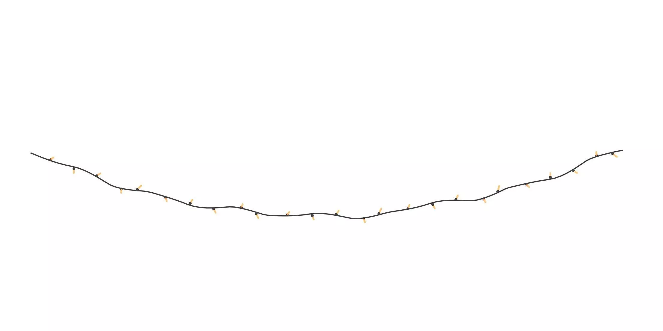 Bulb String 3D model_0