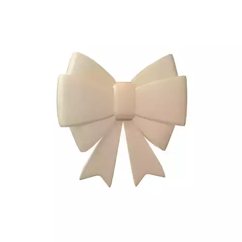 Cartoon Ribbon Bow v1 009