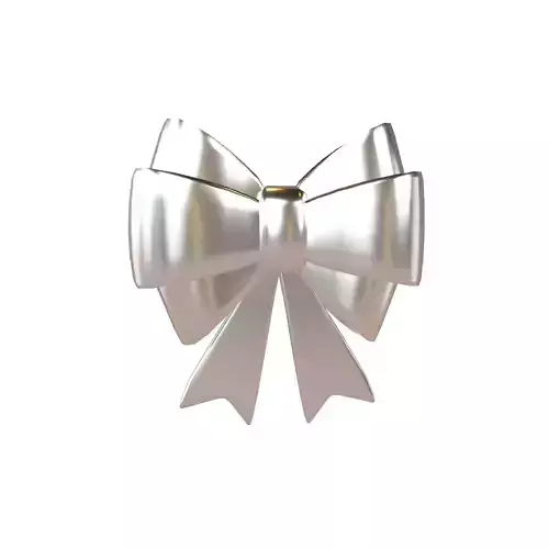 Cartoon Ribbon Bow v1 013