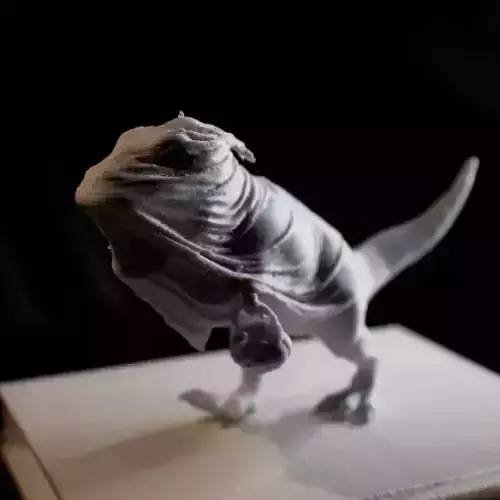 GHOST T-REX  HALLOWEEN 3D print model