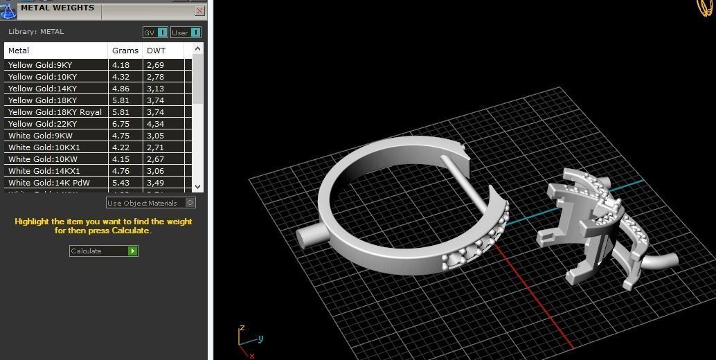 Ring Model 2238 3D print model_8