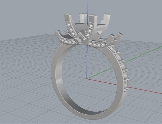 Ring Model 2238 3D print model_3