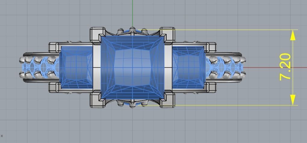 Ring Model 2238 3D print model_6