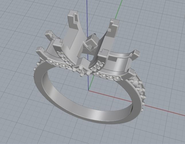 Ring Model 2238 3D print model_2