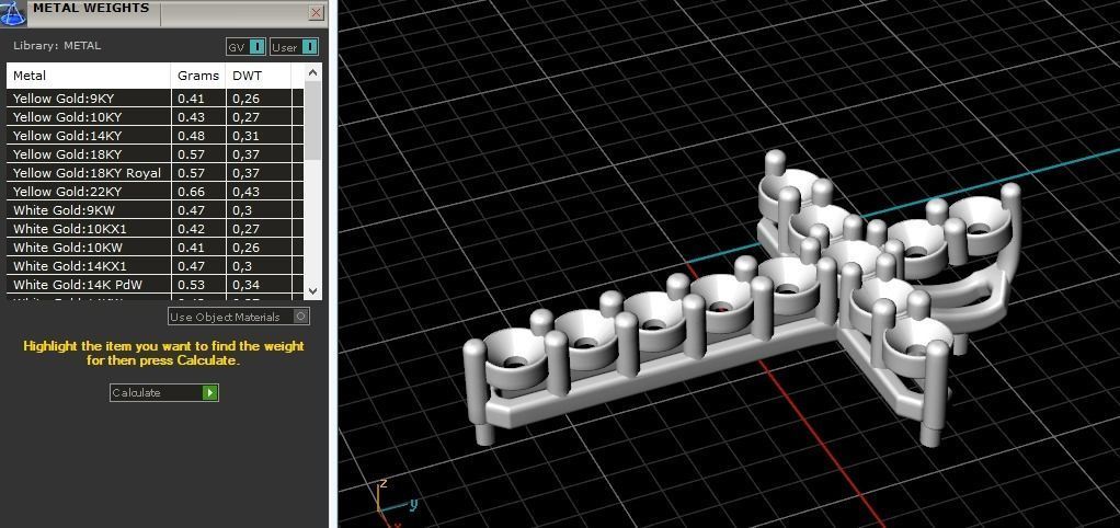 Pendant cross 15mm Model 2254 3D print model_8