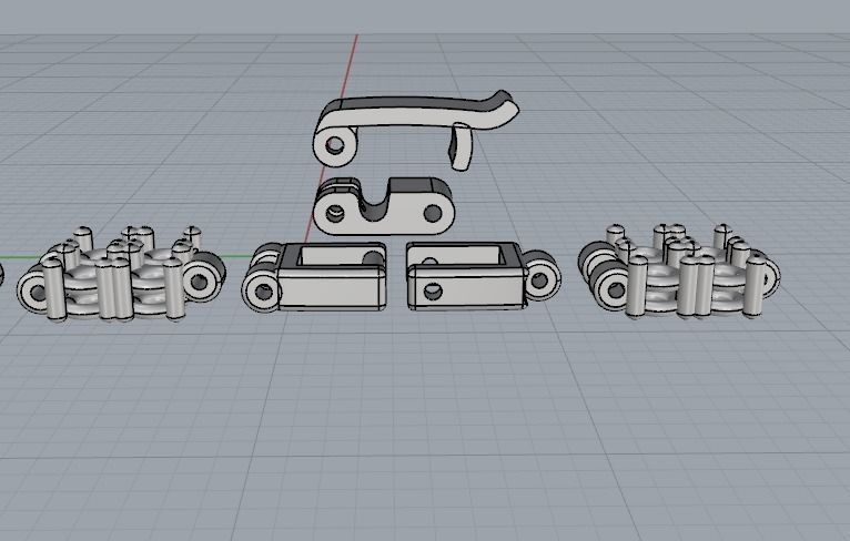 Bracelet Model 2250 3D print model_2