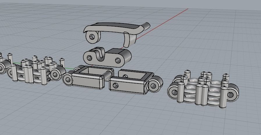 Bracelet Model 2250 3D print model_4