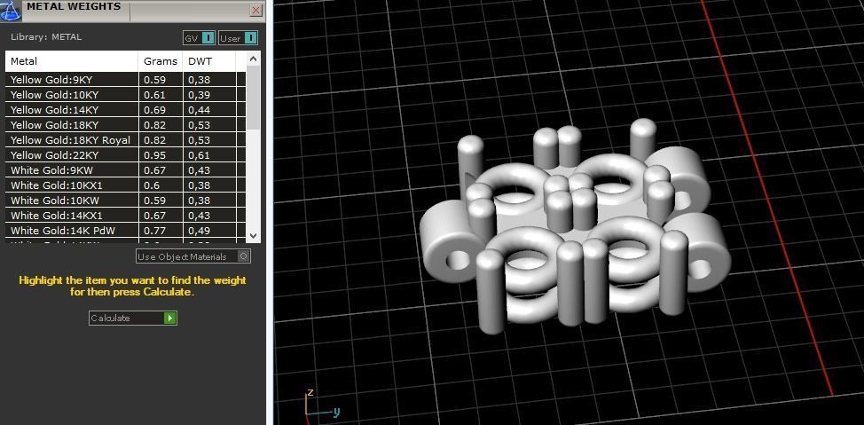 Bracelet Model 2250 3D print model_8