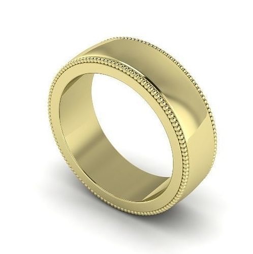 Wedding ring size 5 Model 2246 3D print model