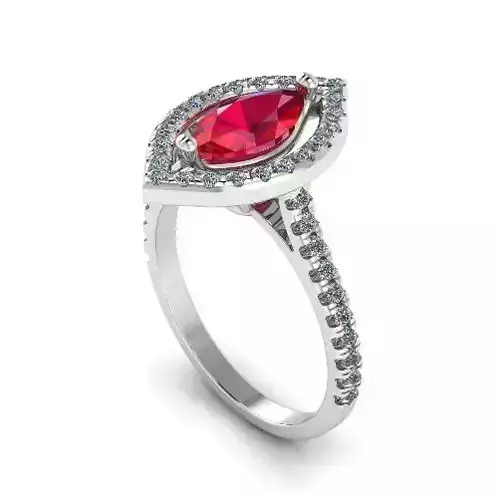Marquise stone ring Model 2263