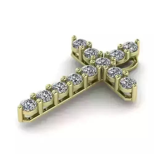 Pendant cross 45mm Model 2259