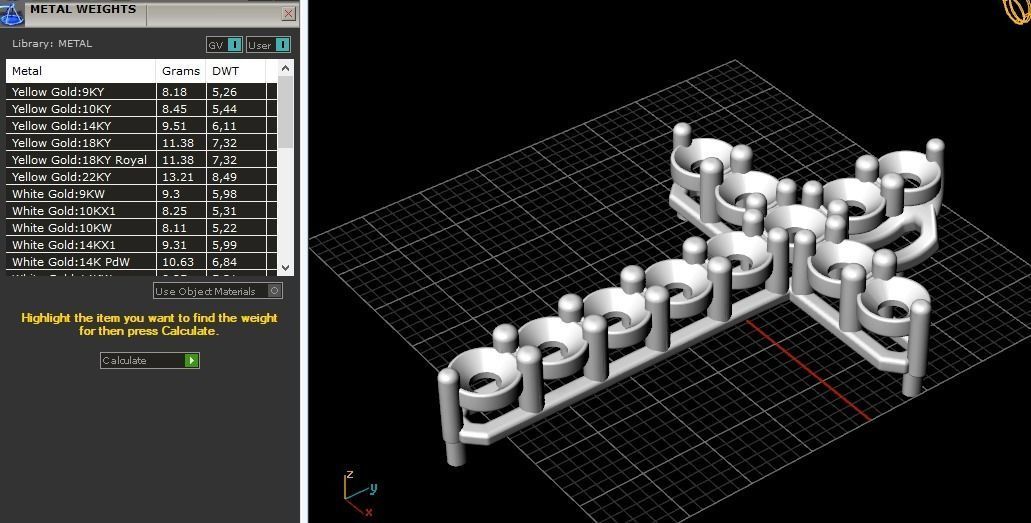 Pendant cross 45mm Model 2259 3D print model_8