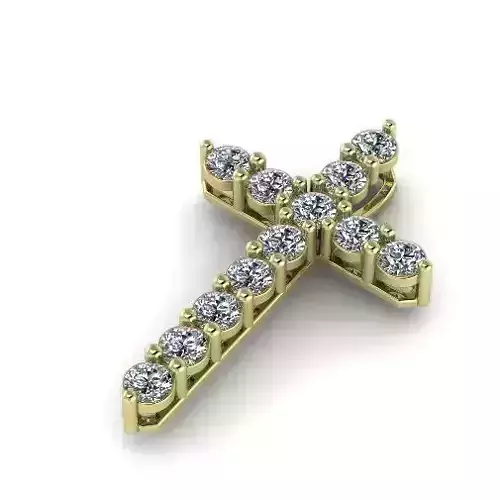 Pendant cross 35mm Model 2257