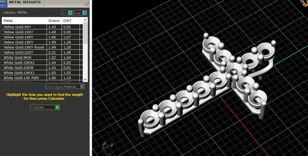 Pendant cross 25mm Model 2255 3D print model_2