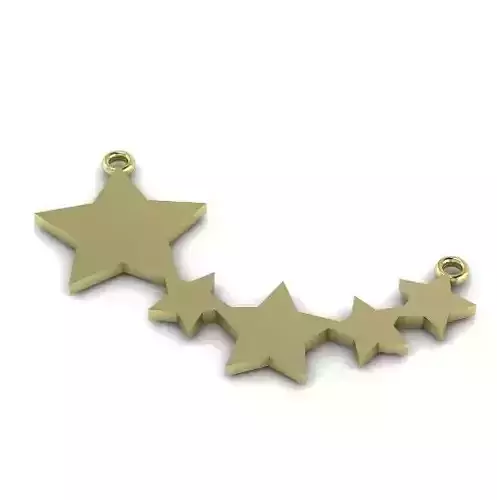 Pendant with stars Model 2272