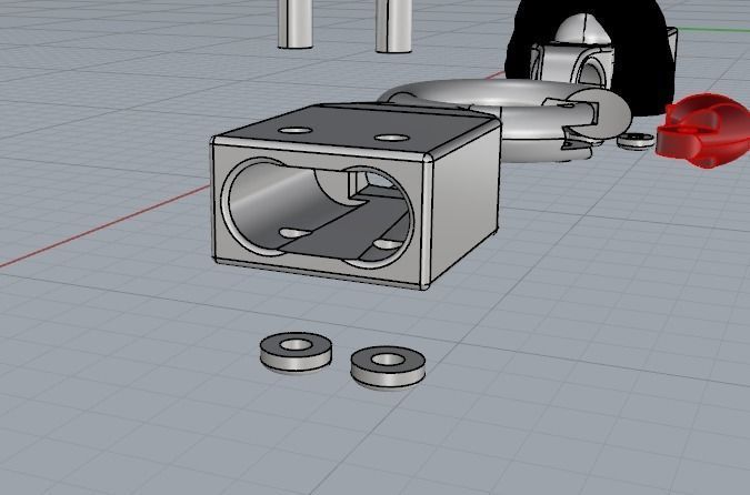 Skull bracelet Model 2271 3D print model_6