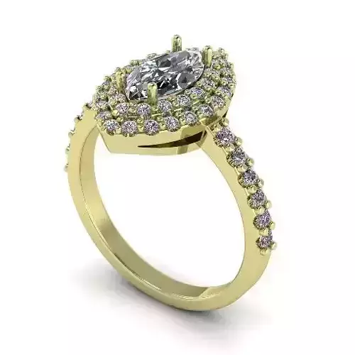 Marquise stone ring Model 2268