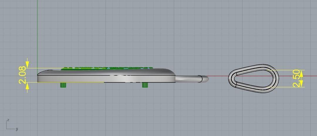 Heart pendant Model 2267 3D print model_6