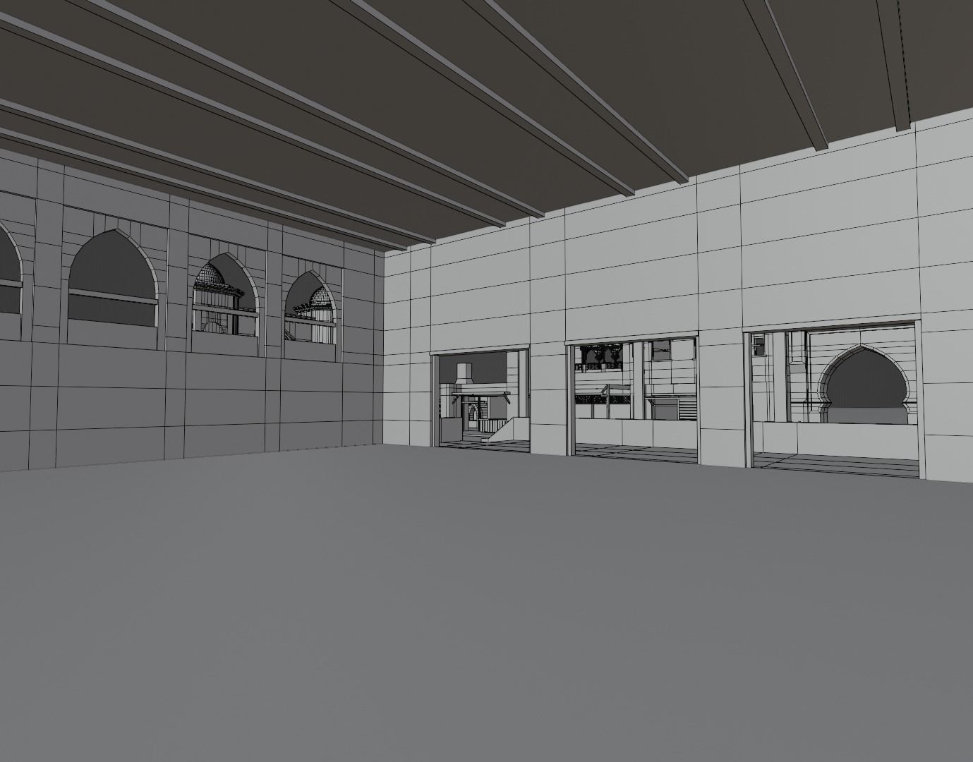 ancient desert building 3D model_31