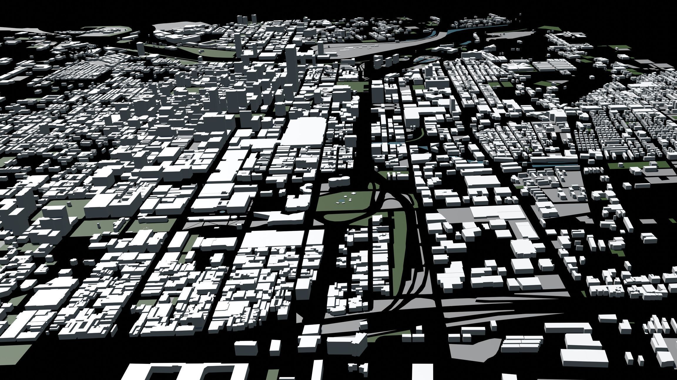 Philadelphia USA - Mass buildings 3D model_6