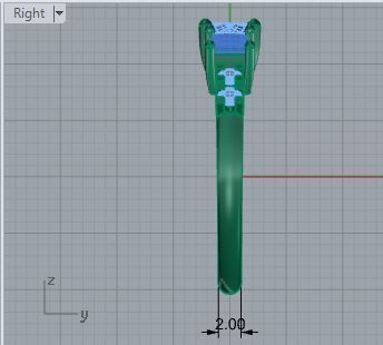 Fine 7-Stone diamond ring 3045 3D print model 3D print model_6