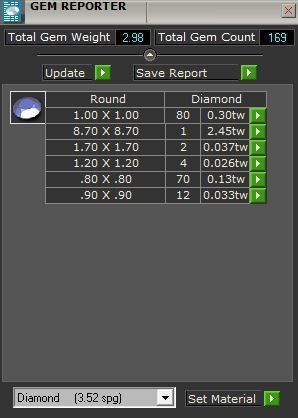 Oval Cut Diamond Ring 3050 3D print model 3D print model_8