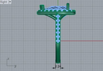 Tear diamond ring 3054 3D print model 3D print model_6