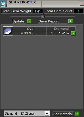 Royal blue stone ring 3057 3D print model 3D print model_8