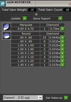 Round Cut Floral Ring 3060 3D print model 3D print model_8