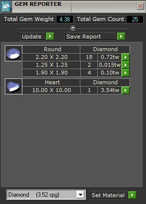 Heart diamond halo ring 3063 3D print model 3D print model_8