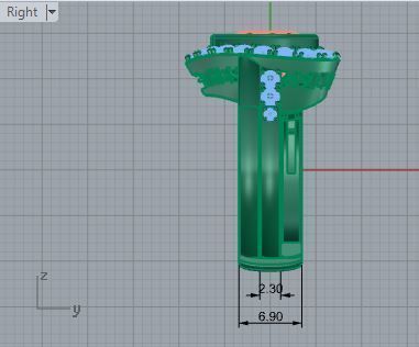 Heart diamond halo ring 3063 3D print model 3D print model_6