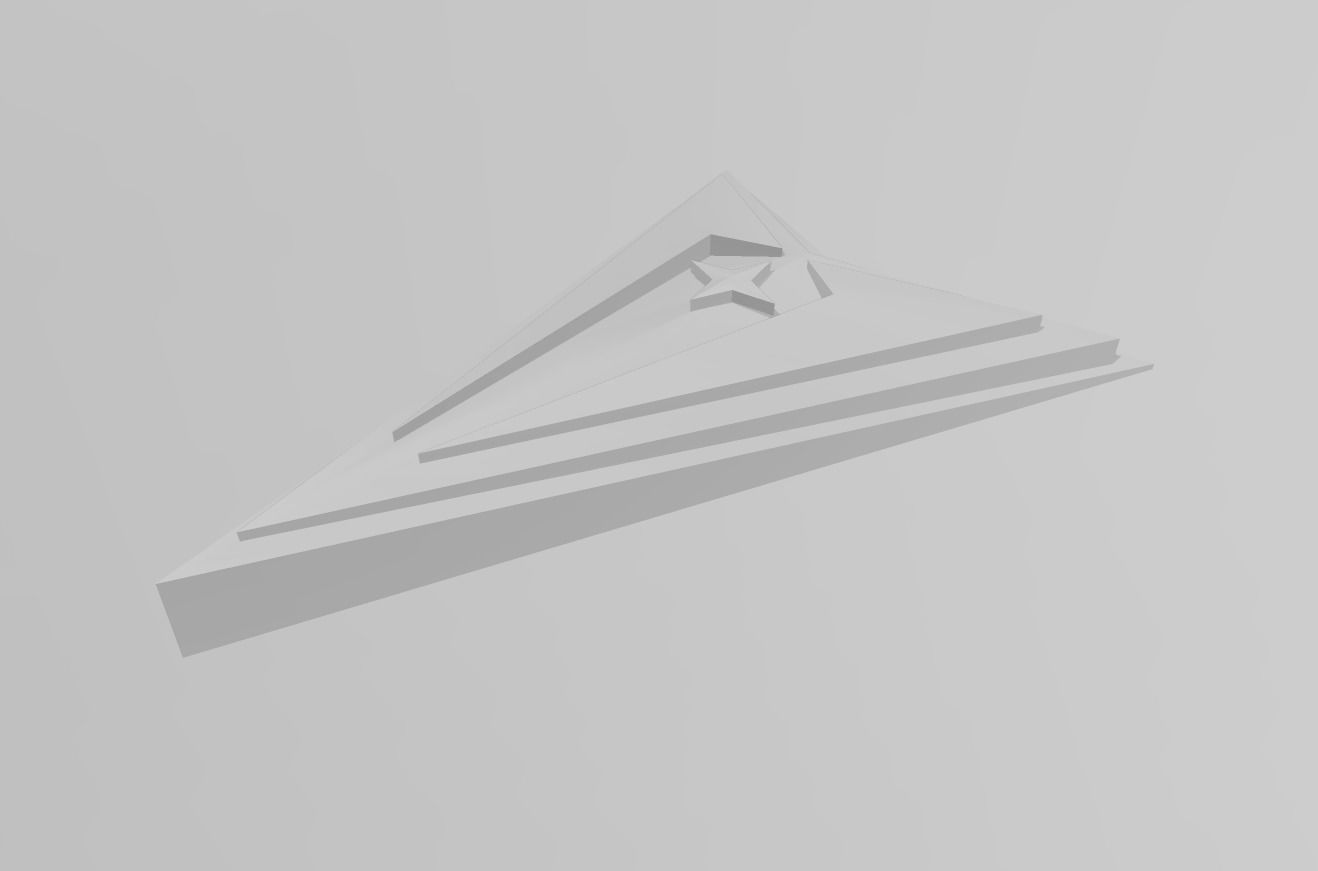 Space Force Logo Model for 3D Printing and CNC Machining 3D print model_4