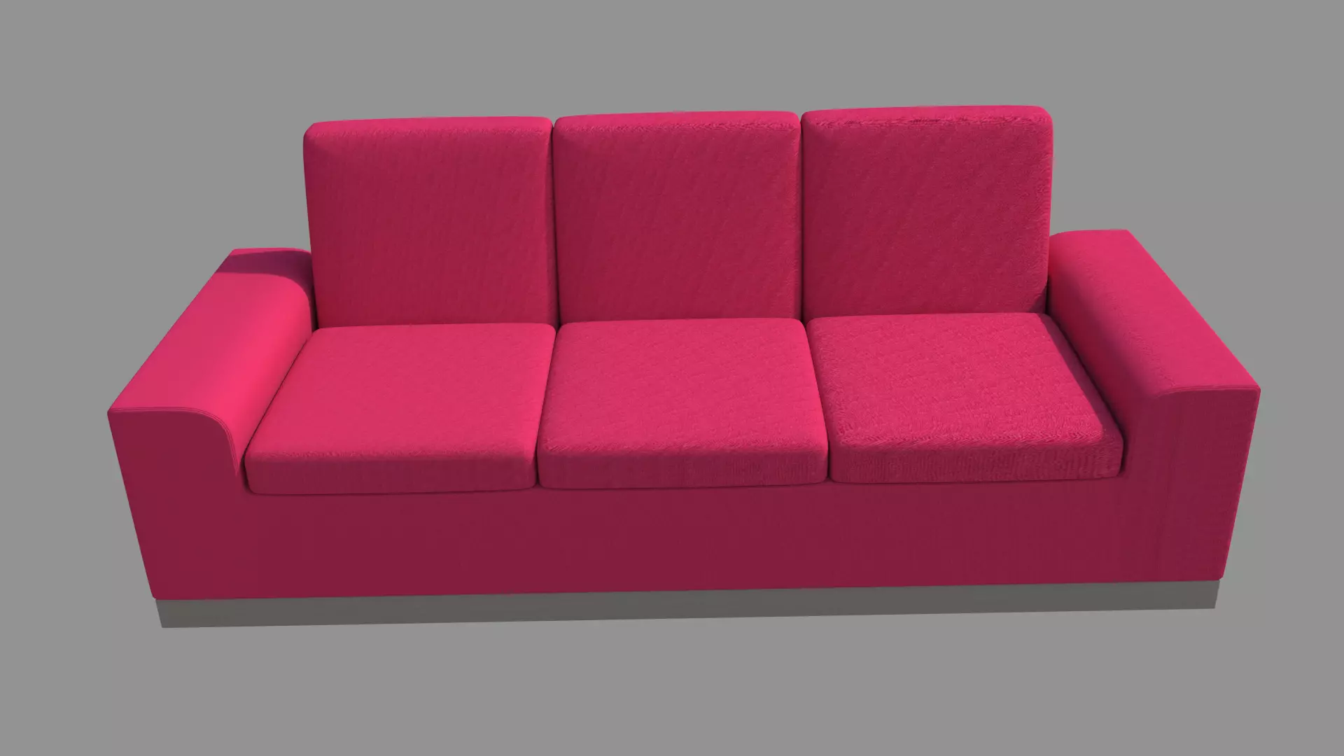 Sofa Caty 3-seater 3D model_0