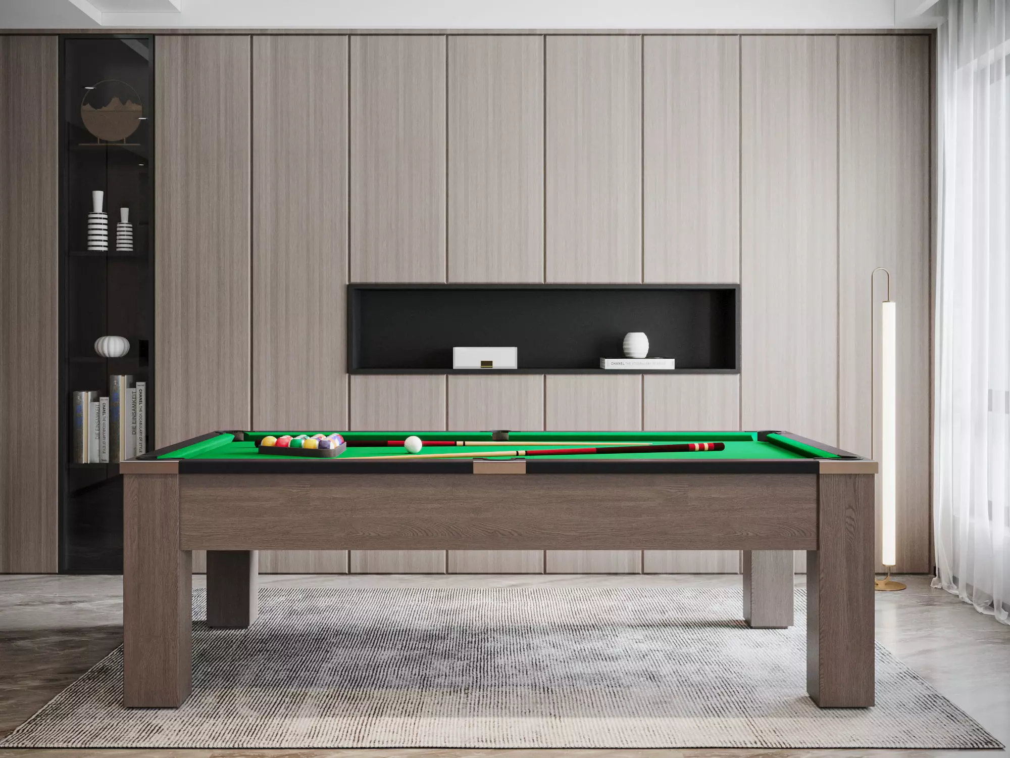 Pool table 3D model
