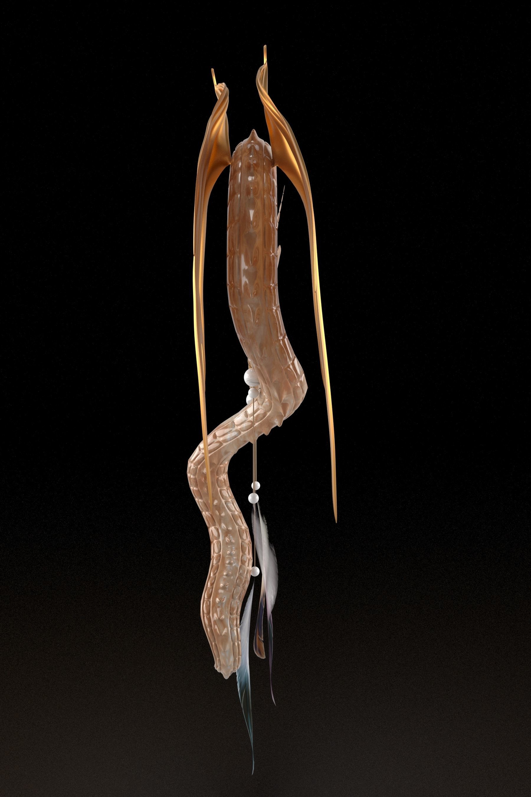 Dream cathcer 3D model_3