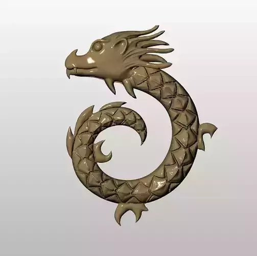 necklace dragon character 