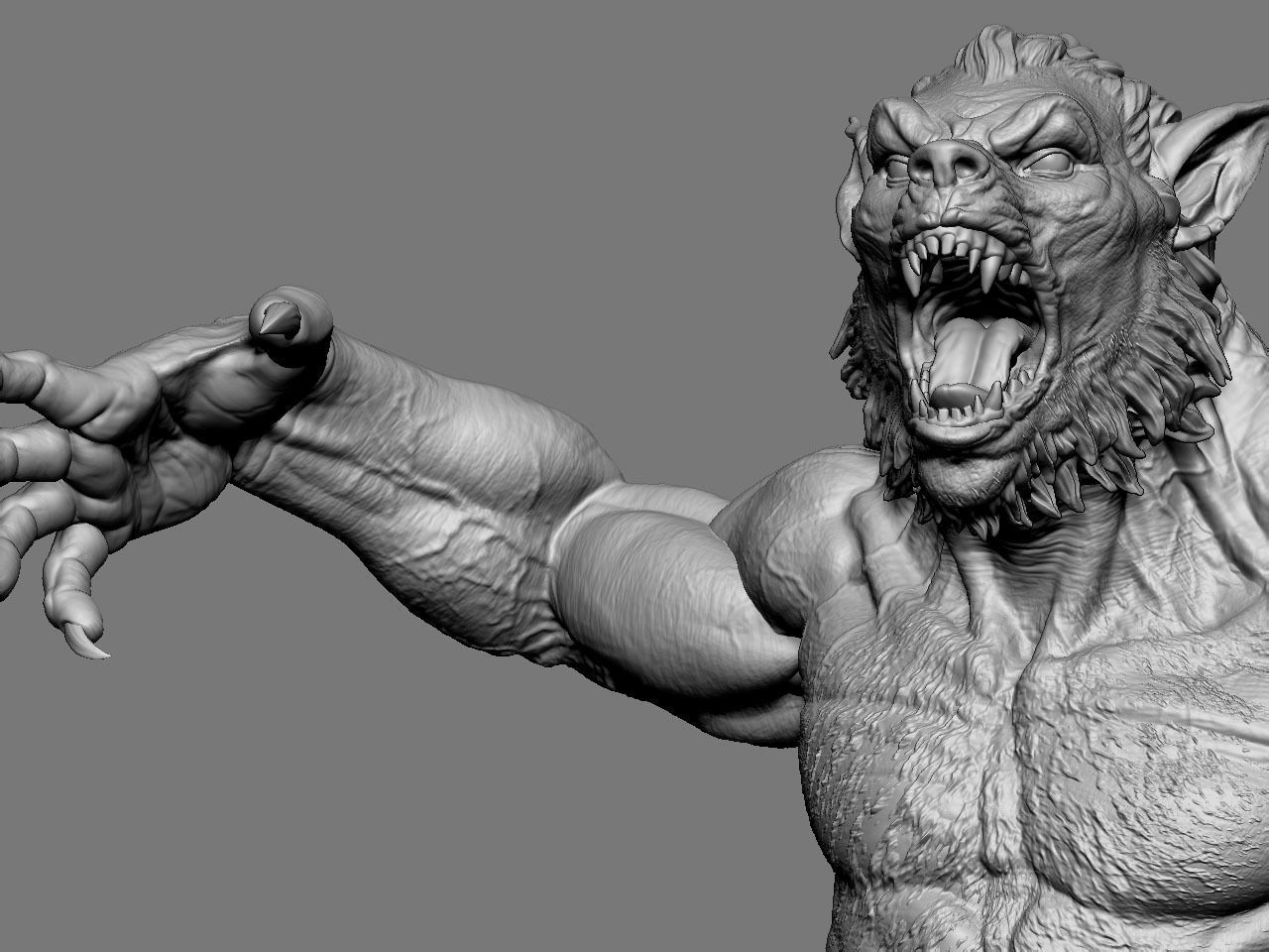 Selene vs Lycan NSFW 3D print model_51