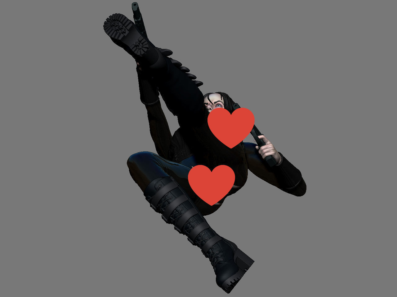 Selene vs Lycan NSFW 3D print model_42