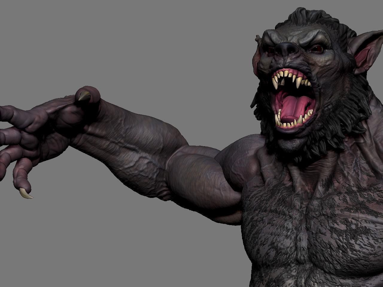 Selene vs Lycan NSFW 3D print model_50