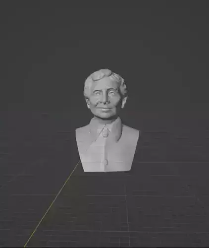 Helen Keller 3D print model
