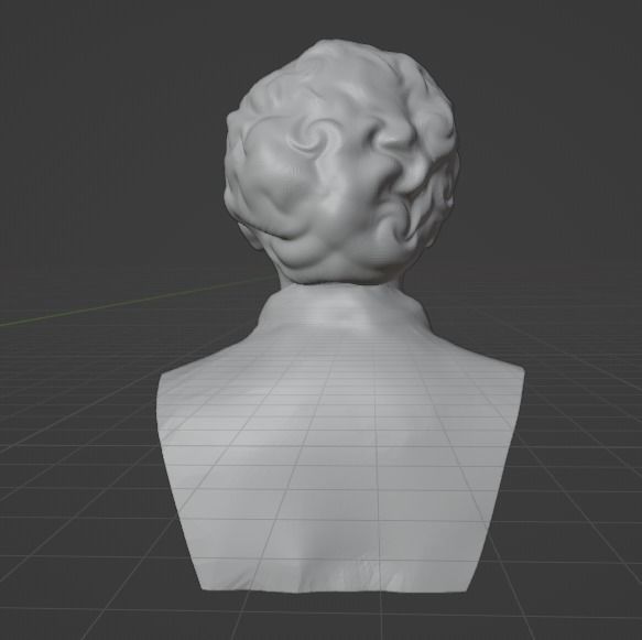 Helen Keller 3D print model_2