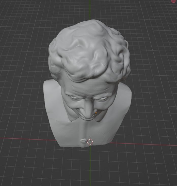 Helen Keller 3D print model_16