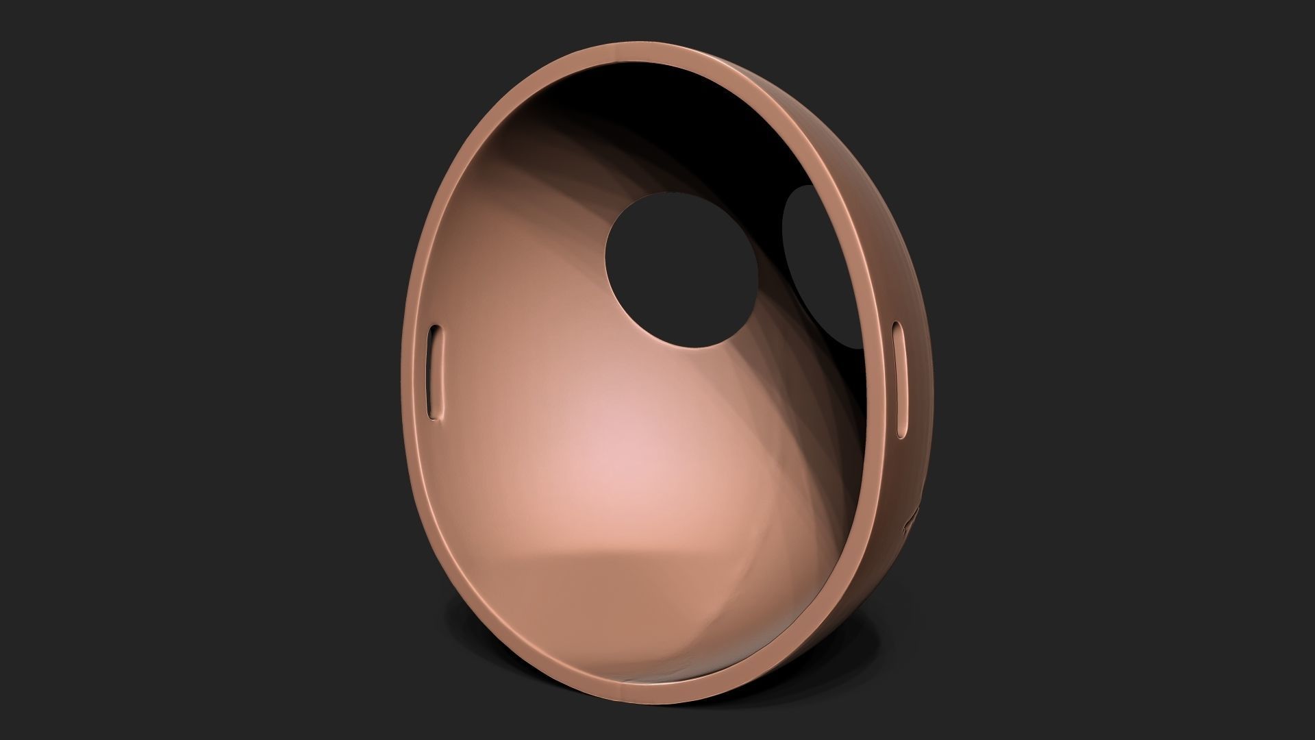 Jack Skellington Mask 3D print model_4